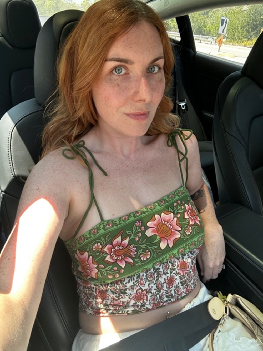 Farm Rio Tie Tank Top - Picture 6 of 11